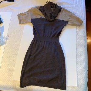 Loft Brown Sweater Dress XS